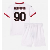 AC Milan Tammy Abraham #90 Fotballklær Bortedraktsett Barn 2024-25 Kortermet (+ korte bukser)